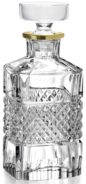 A set for strong drinks made of Peterhof crystal for 2 persons